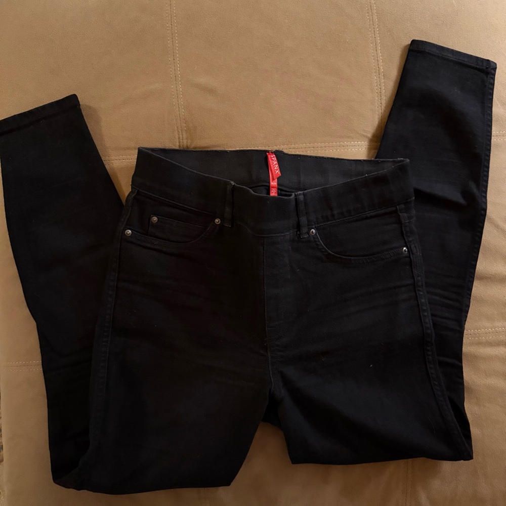 SPANX Women's Skinny Jeans - Black
